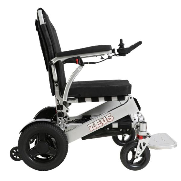 Zeus Heavy Duty Folding Power Chair Right Side View