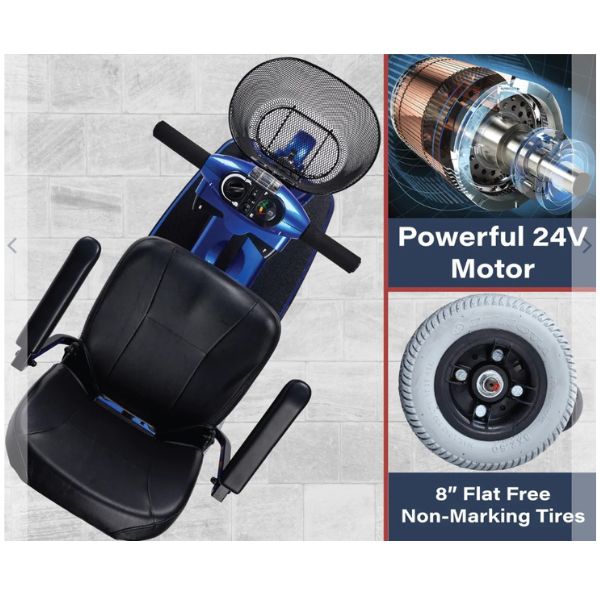 Zip&#39;r Xtra 3-Wheel Travel Mobility ScooterPowerful Motor