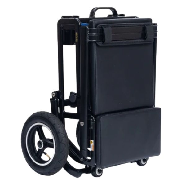eFoldi Lite Ultra Lightweight Mobility Scooter Folded into a suitcase