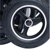 eFoldi Lite Ultra Lightweight Mobility Scooter TIre Zoomed in