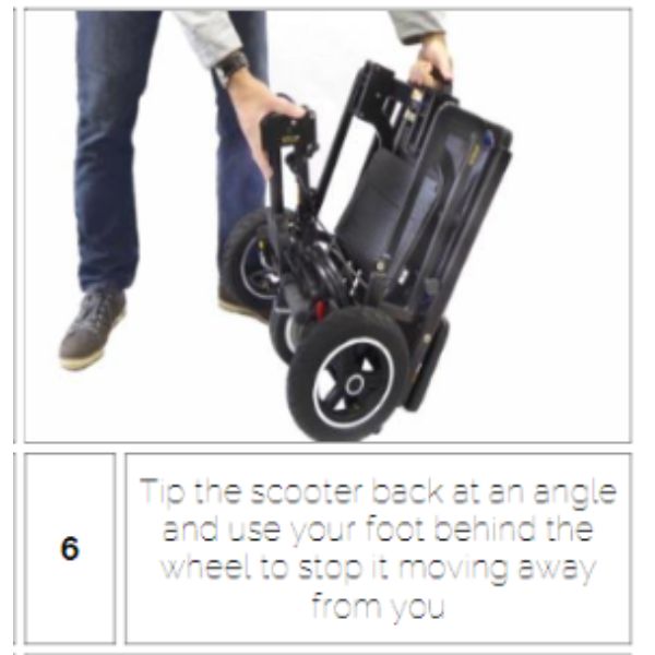 eFoldi Lite Ultra Lightweight Mobility Scooter Guide