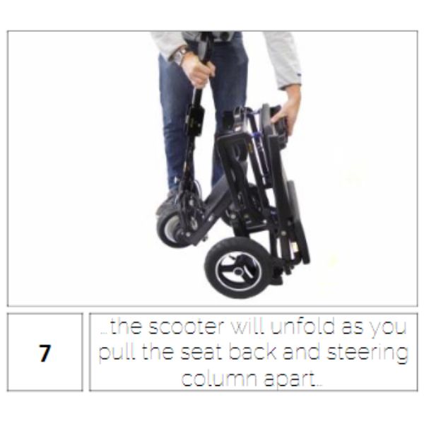 eFoldi Lite Ultra Lightweight Mobility Scooter