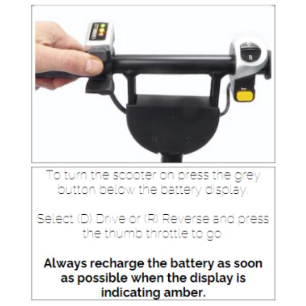 eFoldi Lite Ultra Lightweight Mobility Scooter Guide