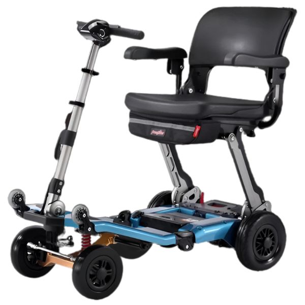 FreeRider USA Luggie Super Plus 4 Scooter Ocean Blue Color