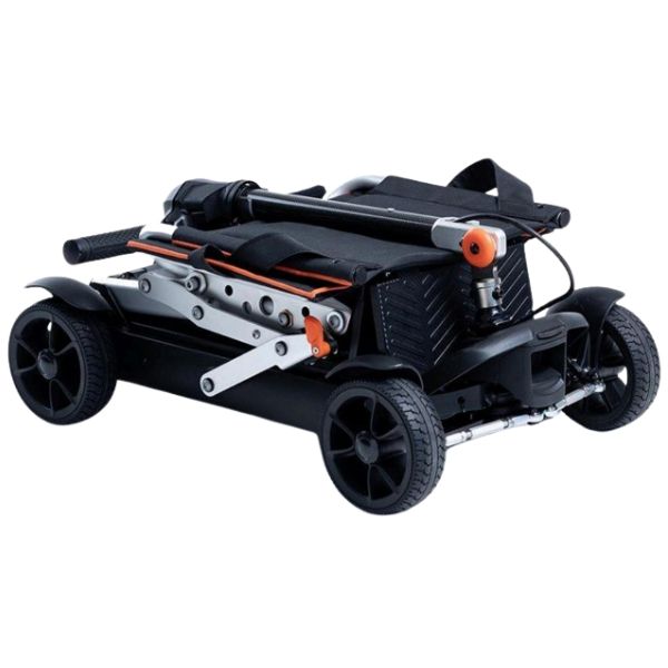 Feather Mobility 27X Compact Electric Scooter Folded View