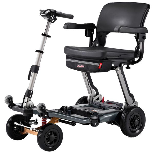 FreeRider USA Luggie Super Plus 4 Scooter Mineral Gray Color