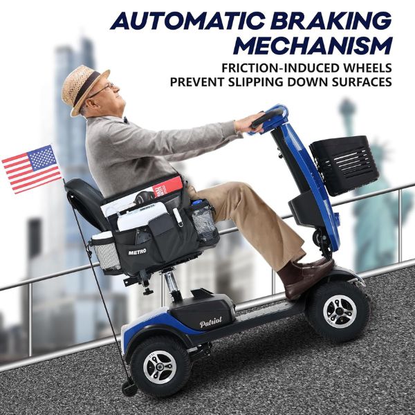 Metro Mobility Patriot 4 Wheel Mobility Scooter