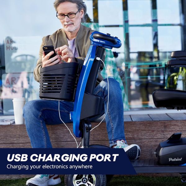 Metro Mobility Patriot 4 Wheel Mobility Scooter