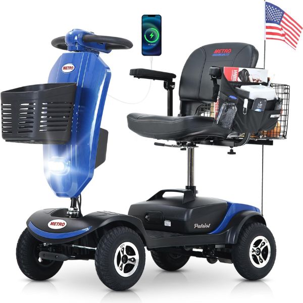Metro Mobility Patriot 4 Wheel Mobility Scooter