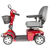 FreeRider USA FR168-4S II 4 Wheel Bariatric Scooter  Left Side FreeRider USA FR168-4S II 4 Wheel Bariatric Scooter Left Side View