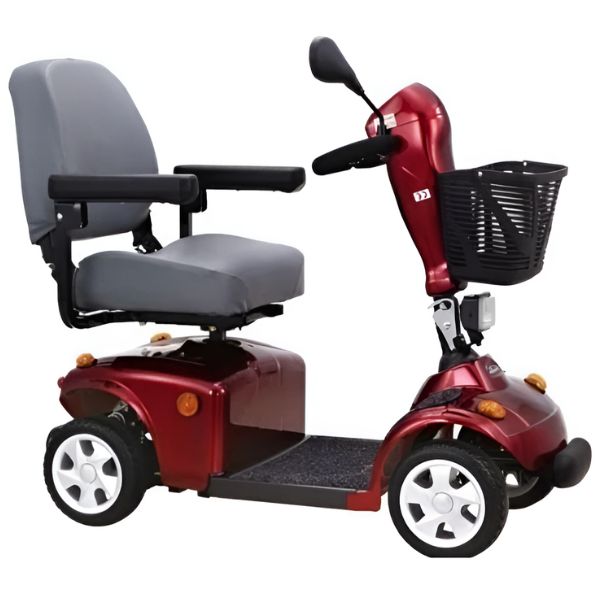 FreeRider USA FR168-4S II 4 Wheel Bariatric Scooter Right View