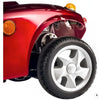 FreeRider USA FR168-4S II 4 Wheel Bariatric Scooter  Rear Tire View