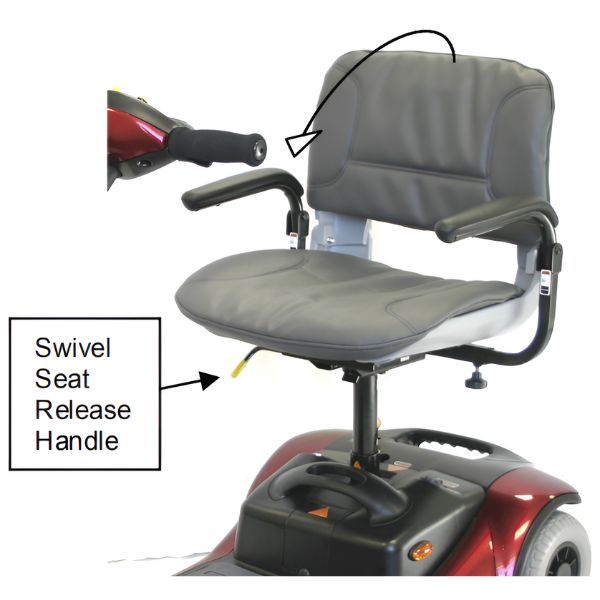 Shoprider Dasher 4 Wheel Portable Mobility Scooter