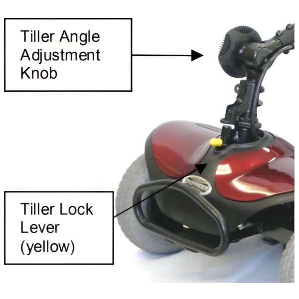 Shoprider Dasher 4 Wheel Portable Mobility Scooter