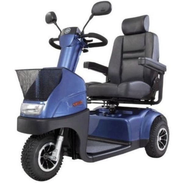 Afikim Afiscooter C3 Scooter Blue Right Side View