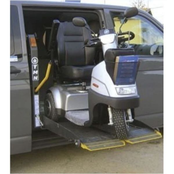 Afikim Afiscooter C3 Scooter Silver Front Side View