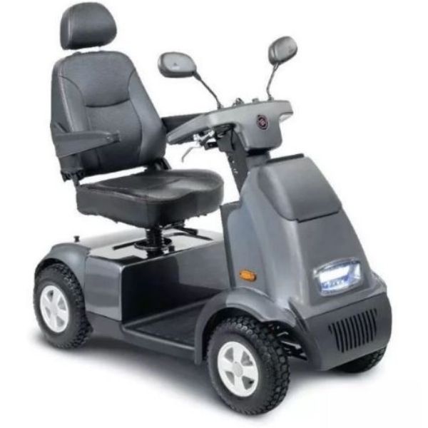 Afikim Breeze C4 All Terrain Scooter Grey Left View
