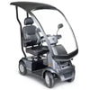 Afikim Breeze C4 All Terrain Scooter Grey with Canopy View