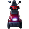 Afikim Breeze C4 All Terrain Scooter Red Front View