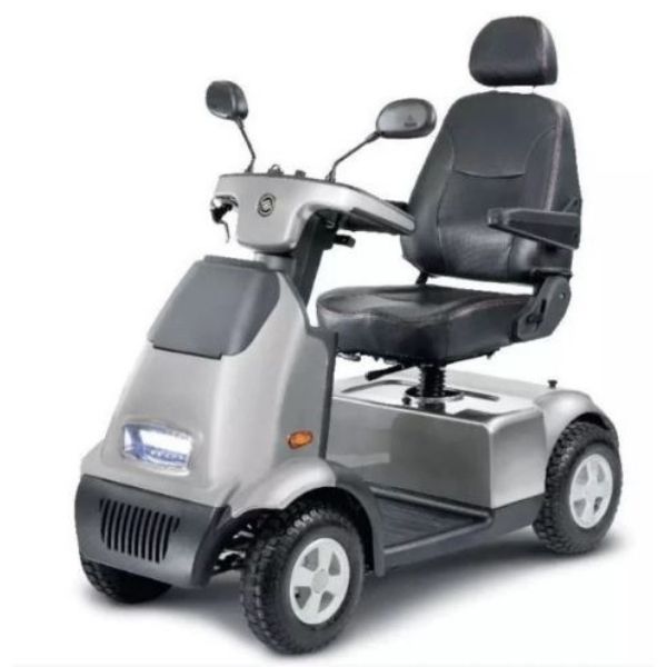 Afikim Breeze C4 All Terrain Scooter Silver View