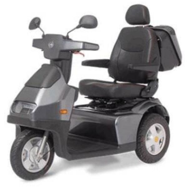 Afikim Breeze S3 Wheel Scooter Grey Front View