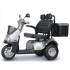 Afikim Breeze S3 Wheel Scooter Silver with 2 Seat View