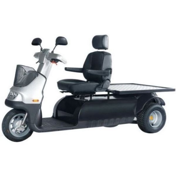 Afiscooter M All Terrain Mobility Scooter by Afikim Side View