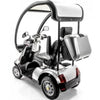 Afiscooter S4 Mobility Scooter 4 Wheel Back with Canopy View