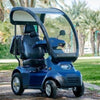 Afiscooter S4 Mobility Scooter 4 Wheel Blue Front View