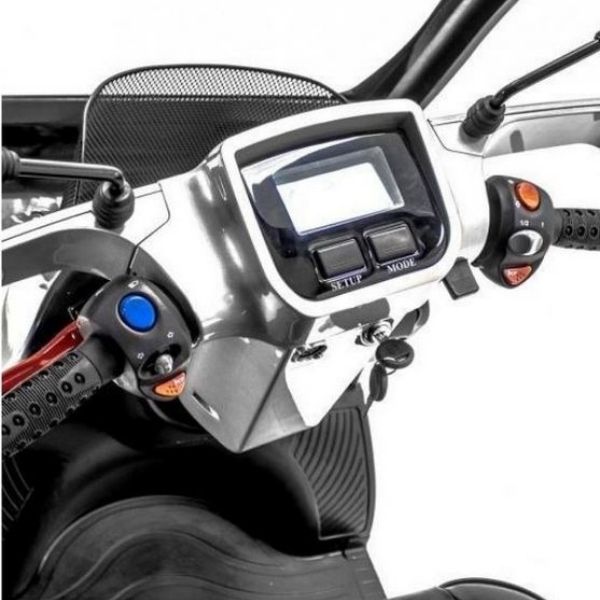 Afiscooter S4 Mobility Scooter 4 Wheel Tiller View