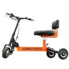 Atom Trike Electric Mobility Scooter Orange Left Side View