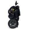 ComfyGo IQ-7000 Remote Control Folding Electric Wheelchair Black Frame Color View