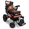 ComfyGo IQ-7000 Remote Control Folding Electric Wheelchair  Black and Red  with Taba Color Seat View