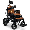 ComfyGo IQ-8000 Limited Edition Folding Power Wheelchair Black Taba Front Right Side View