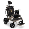 ComfyGo IQ-8000 Limited Edition Folding Power Wheelchair Bronze Black Front Right Side View