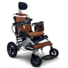 ComfyGo IQ-8000 Limited Edition Folding Power Wheelchair Silver Taba Front Right Side View