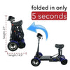 ComfyGo MS 3000 Foldable Mobility Scooter Folded Quick View