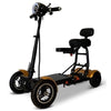 ComfyGo MS 3000 Foldable Mobility Scooter Gold Front Left Side View