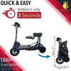ComfyGo MS 3000 Foldable Mobility Scooter Quick and Easy to Fold View