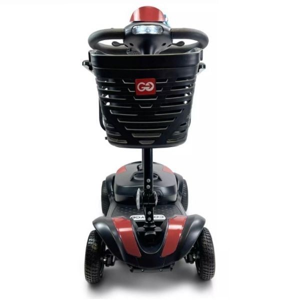 ComfyGo Z-1 Portable Mobility Scooter Red Color Front View