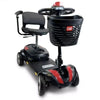ComfyGo Z-1 Portable Mobility Scooter Red Front View