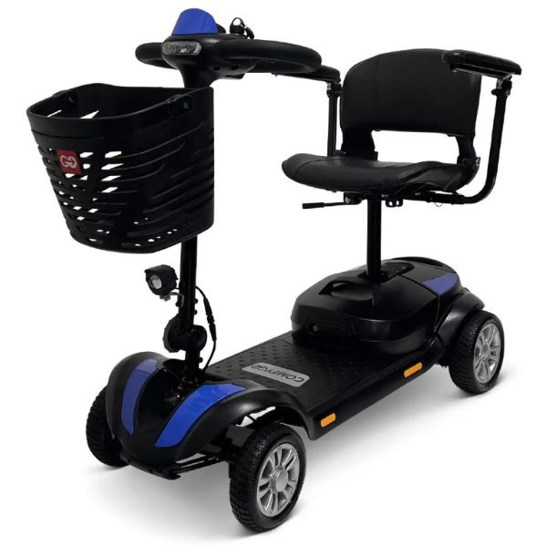 ComfyGo Z-4 Mobility Scooter Color Blue with Super seat