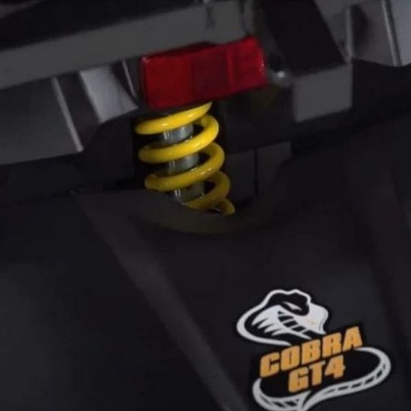 Drive Medical Cobra GT4 Heavy Duty Scooter Front Suspension View