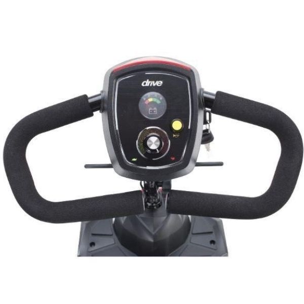 Drive Medical Spitfire Scout 3-Wheel Power Scooter Dashboard View
