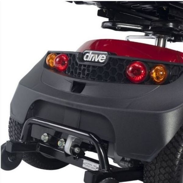 Drive Medical Ventura 3-Wheel Scooter Back Light View