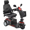 Drive Medical Ventura 3-Wheel Scooter Front Side View