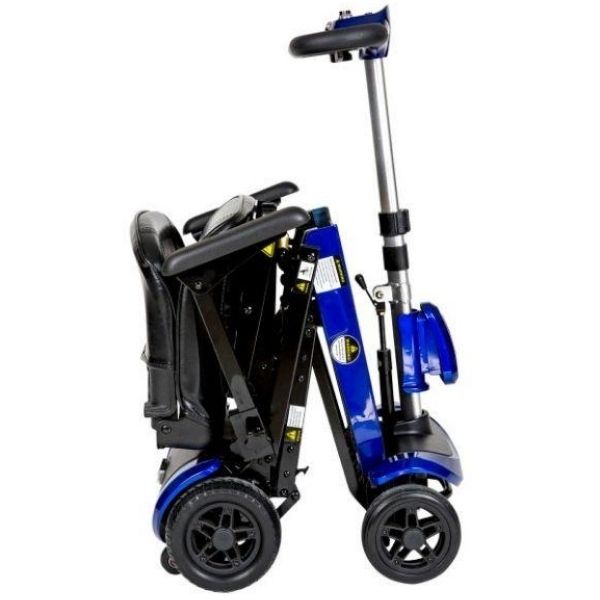Drive Medical ZooMe Auto-Flex Folding Travel Scooter Folded View