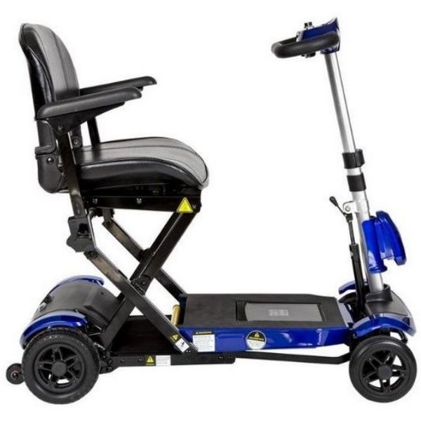 Drive Medical ZooMe Auto-Flex Folding Travel Scooter Right Side View