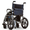 E-Wheels EW-M30 Folding Power Wheelchair Silver Rear View