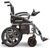 E-Wheels EW-M30 Folding Power Wheelchair Silver Right Side View